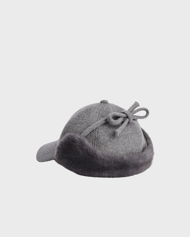 By Malene Birger Kasket Tanna Grey melange ONESIZE