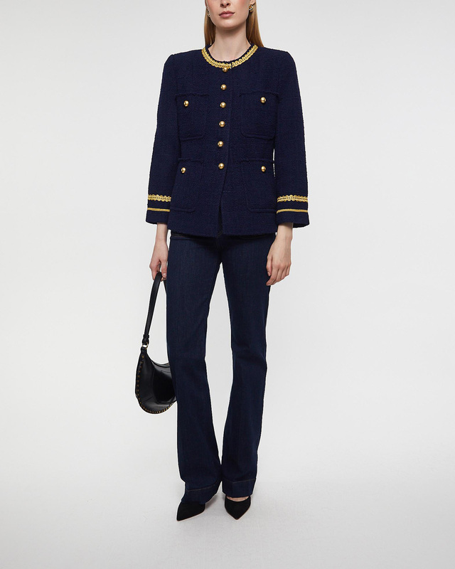 Andiata Kavaj Lila Bouclé Night 40