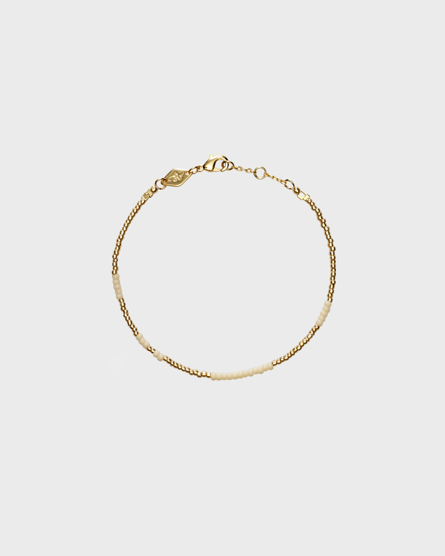Anni Lu Armband Asym Ecru ONESIZE