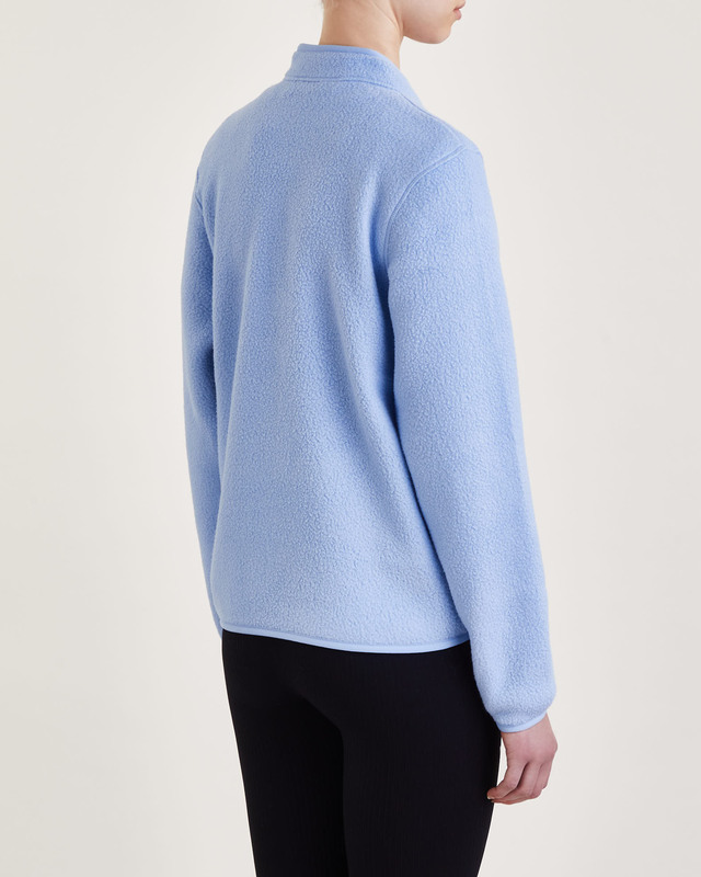 Peak Performance Cardigan W Fleece Snap Blå L