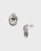Anni Lu Earring Triplet Silver ONESIZE