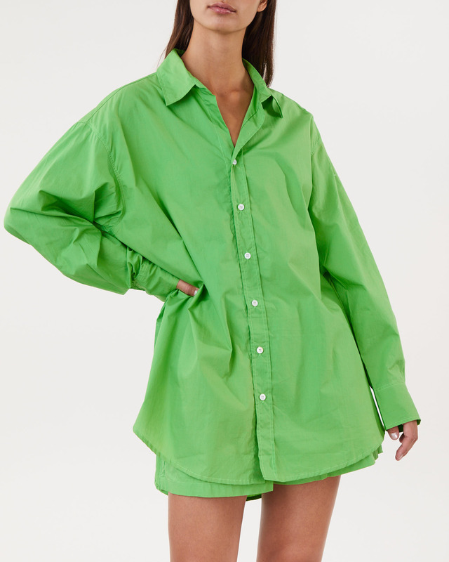 Faithfull The Brand Klänning Vega Shirt Grön L