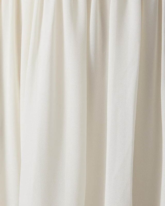 Malina Dress Fern Halterneck Ruffled Mini White XS