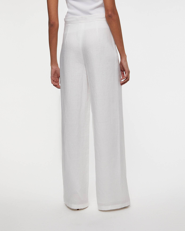 Max Mara Studio Byxor Garibo Vit IT 48 (EUR 42)
