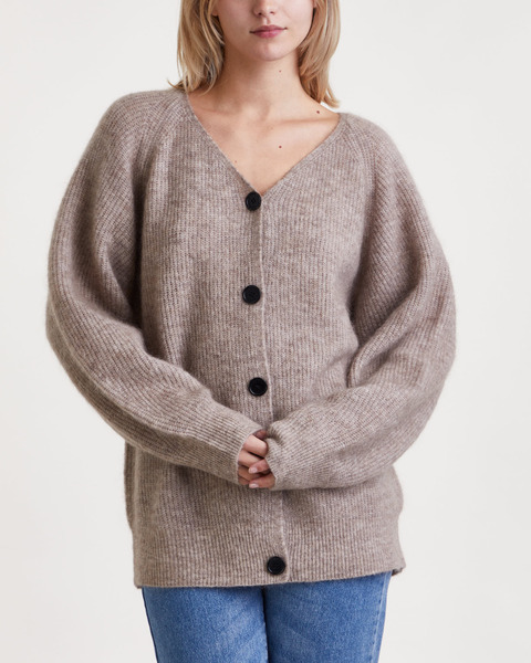Cardigan Cinnum Brun 1