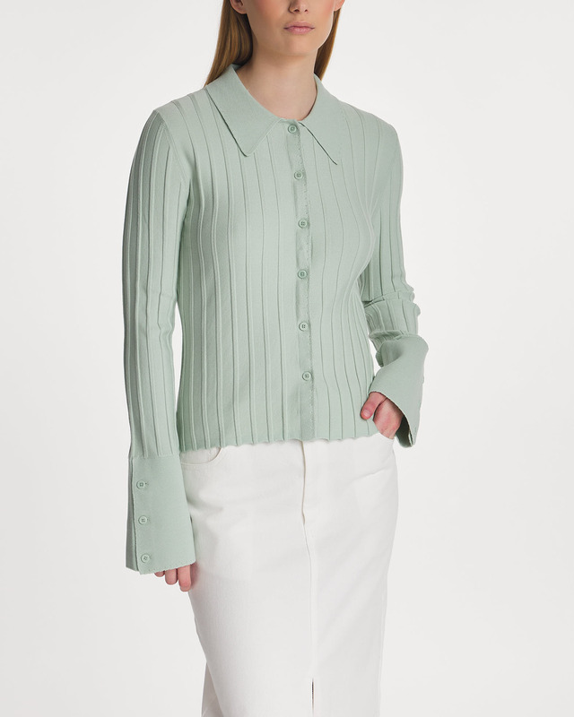 Filippa K Skjorta Knitted Mint L