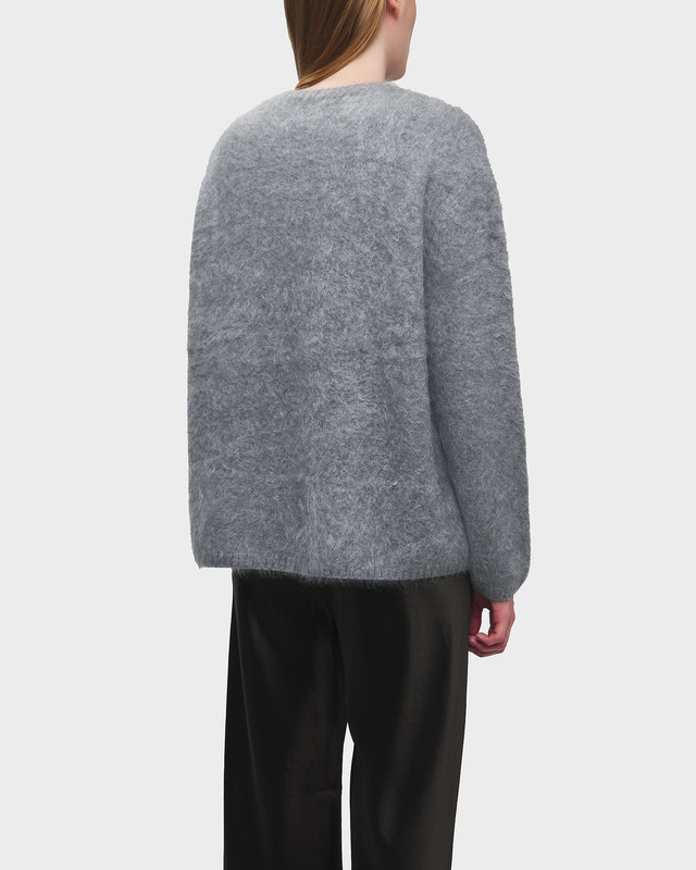 Almada Label Cashmere Sweater Floy Grå XL