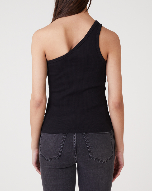 Gestuz Topp DrewGZ one shoulder Svart M