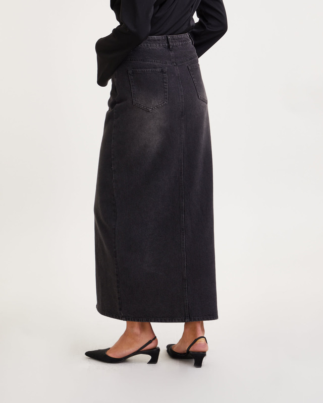 Wakakuu Icons Skirt Liz Denim Svart XS