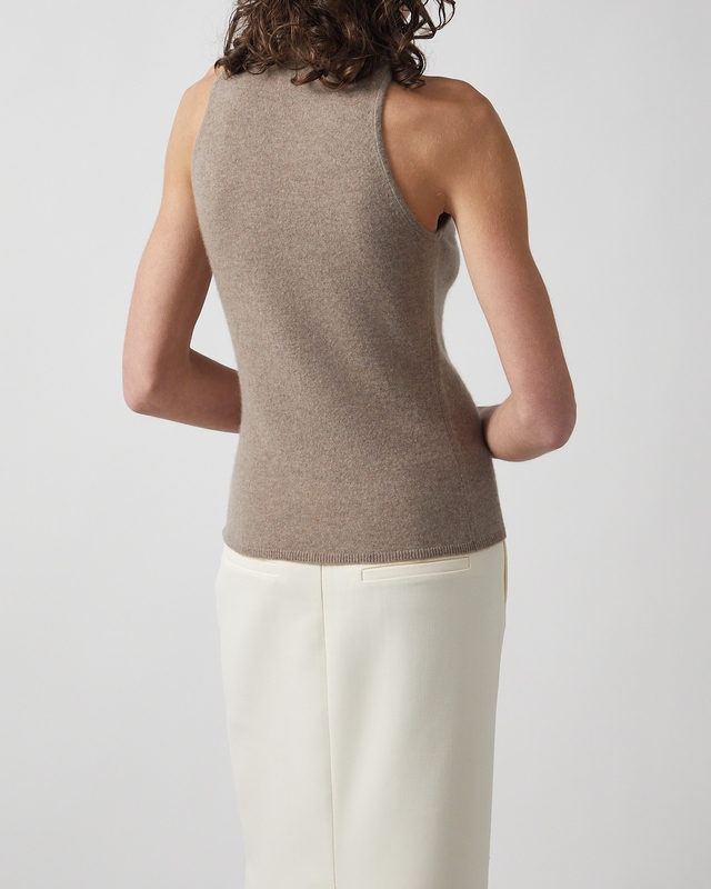 Almada Label  Top Vida Cashmere Nougat XS