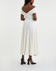 KHAITE Klänning Bruna Creme XS
