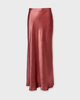 Vince Skirt Satin Maxi Wood L