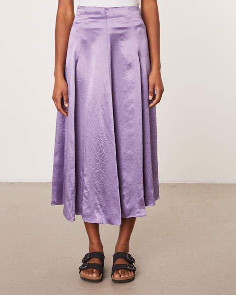 Skirt Paneled Slip  Purple 1