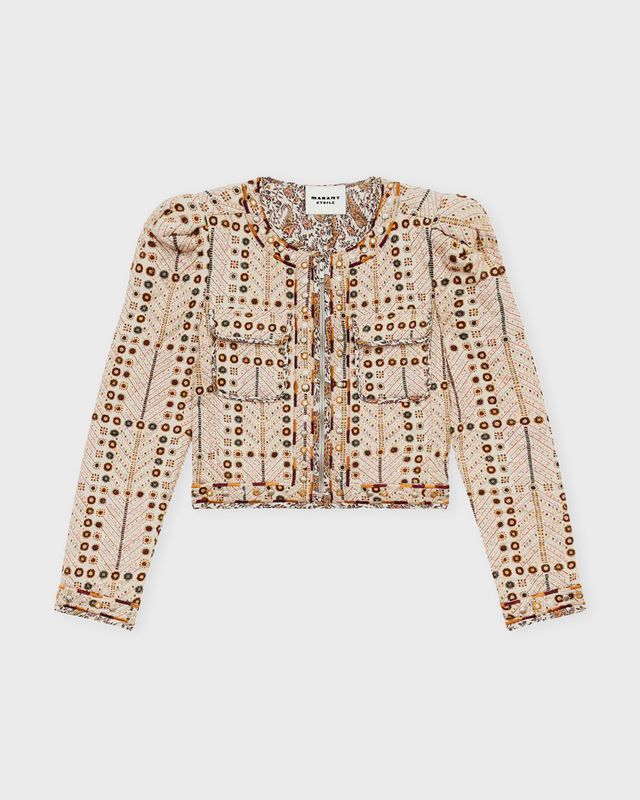 Isabel Marant Étoile Jacket Christy Ecru FR 44 (EUR 42)