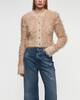Acne Studios Kofta Fluffy Cropped Beige XS