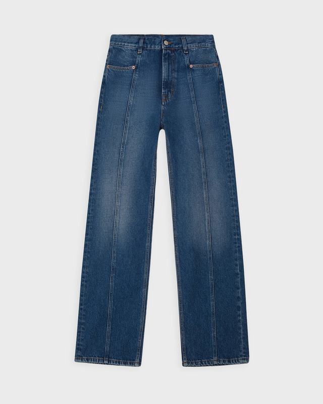 Dagmar Jeans Loose Fit Dark Blue Denim Dark blue wash W30/L32