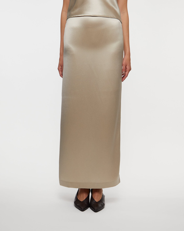 Wakakuu Icons Satinkjol Modena Long Beige L