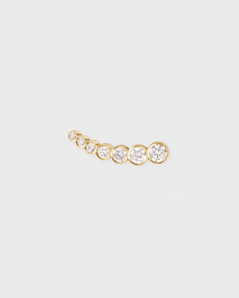 Earring Petite Croissant De Lune Guld 1