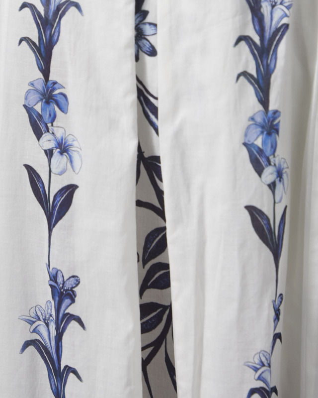 FARM Rio Klänning Flowers Arch Maxi Offwhite S