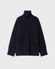 Dagmar Polotröja Soft Wool Turtleneck Navy XS
