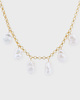 CBYC Halsband Popcorn Guld/vit ONESIZE