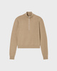 RÓHE Pologenser Zipped mouliné Camel 38