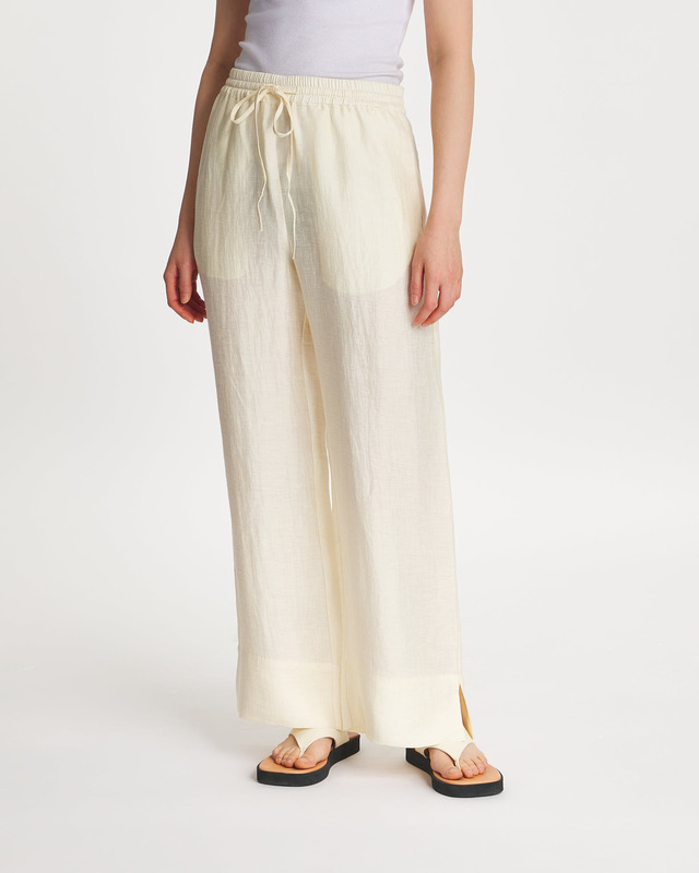 Dagmar Trousers Drawstring Vanilla 42