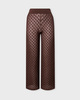 Malina Byxor Alissa Knitted Chocolate L