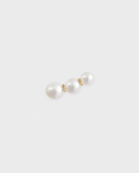 Earring Trois Perle Pearl right 1