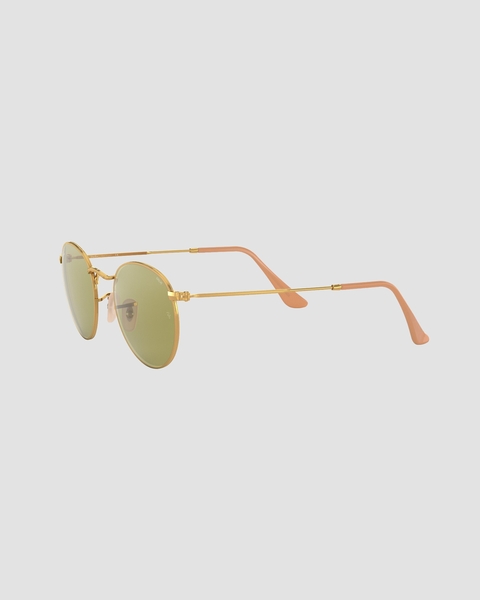 Sunglasses Round Metal 50 Gold 2