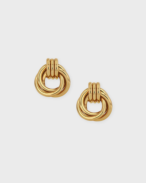 Earrings Triple Knot Gold ONESIZE 1