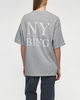 ANINE BING T-Shirt Myers Serif NY Grey melange L
