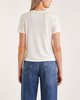 KHAITE T-Shirt Emmylou Cream XS
