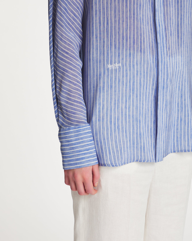 Max Mara Studio Shirt Dinar Ljusblå IT 40 (EUR 34)