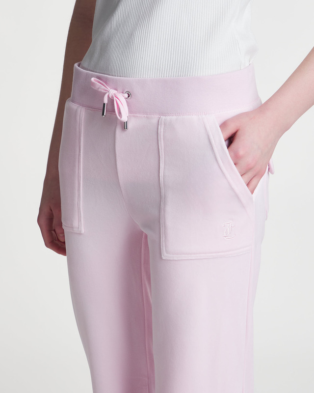 Juicy Couture Trousers Del Ray Pocket Pant Ljusrosa S