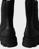 Ganni Boots Cleated Mid Chelsea Black Stitch Black EUR 40