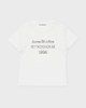 Acne Studios T-Shirt Faded Logo 1996  Offwhite S