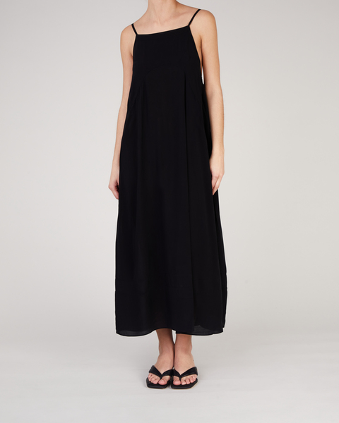 Klänning Long Strap Dress Svart 1