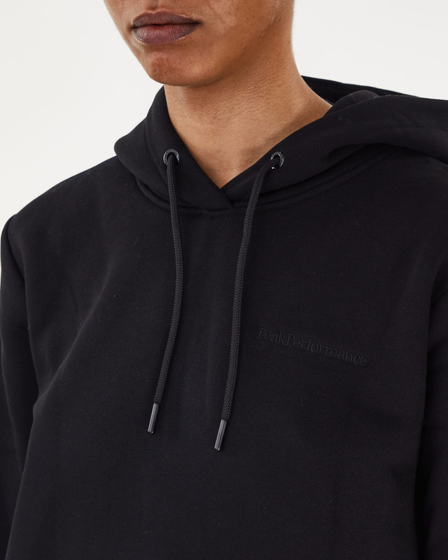 Peak Performance Sweater W Original Small Logo Hood Svart XS