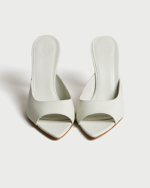 Mules Pointed Toe Shell 2