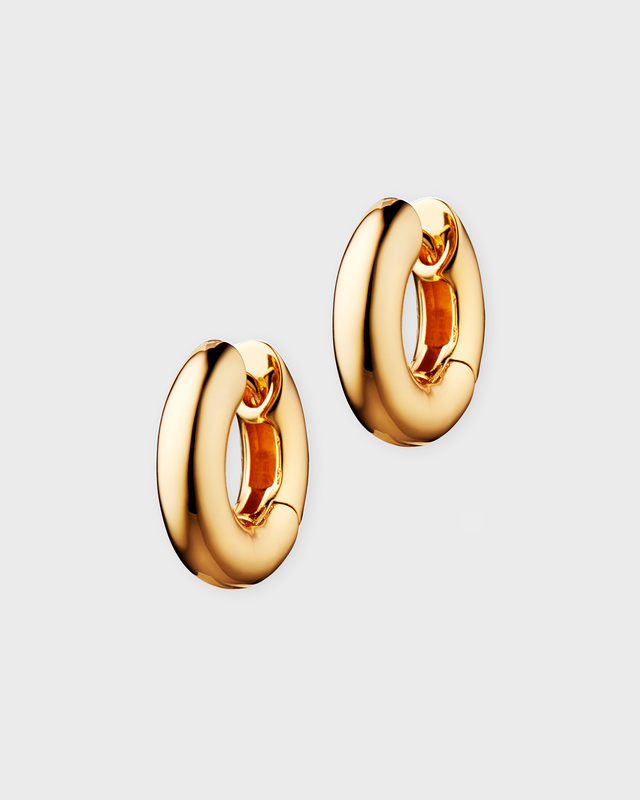 Anni Lu Earring The Big O Hoop Guld ONESIZE