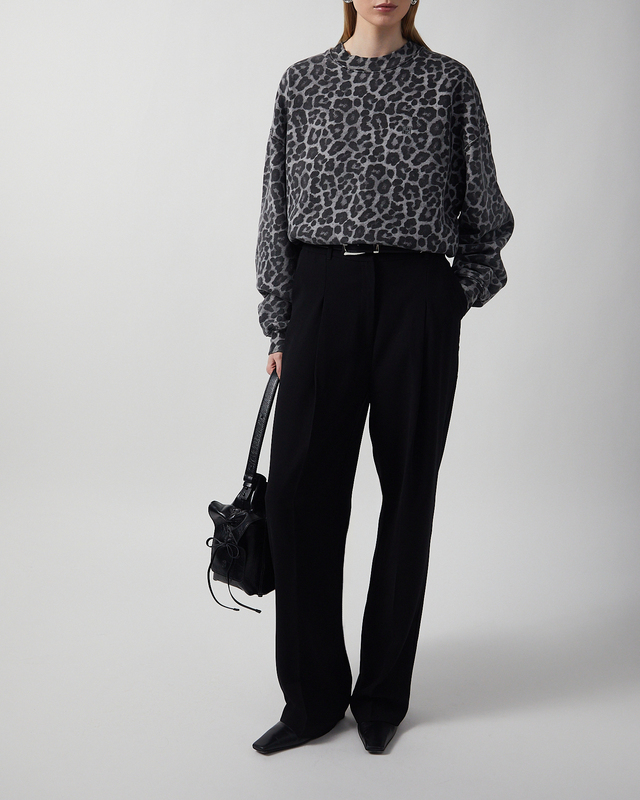Anine Bing Sweatshirt Miles  Leopard M