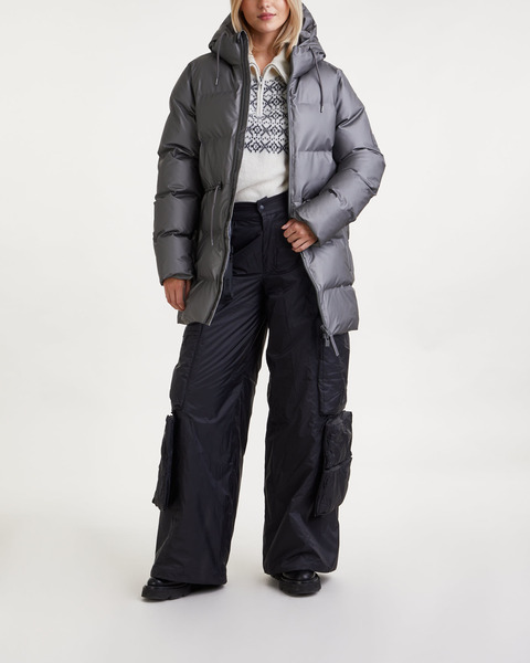 Jacka W Alta Puffer Parka Metallic 2