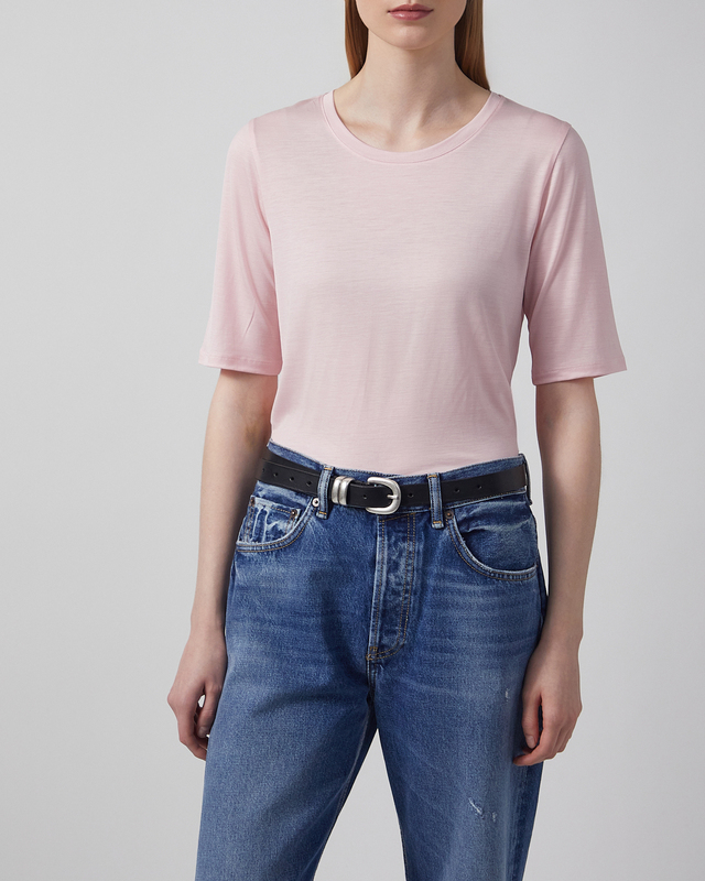 Filippa K T-Shirt Elena Tee Ljusrosa S