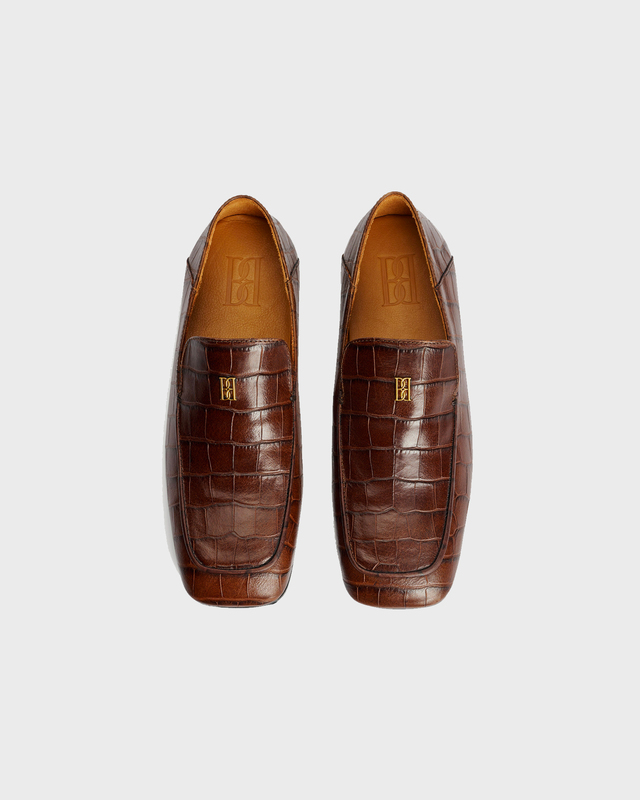 By Malene Birger Tresina leather loafers Röd/brun EUR 41