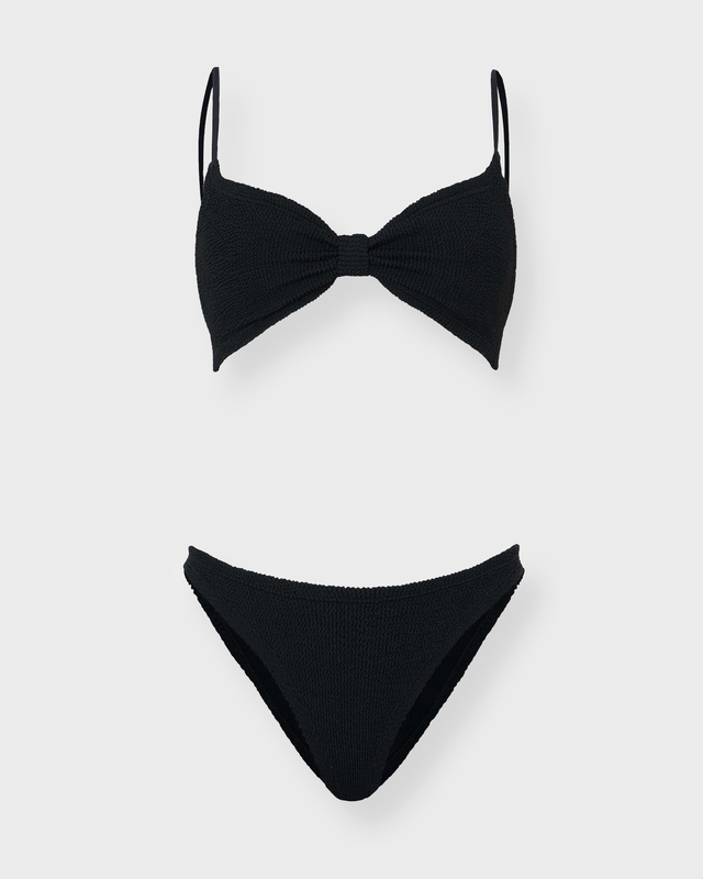 Hunza G Bikini Alicia  Black ONESIZE