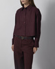 Wakakuu Icons Skjorta Cropped Burgundy L