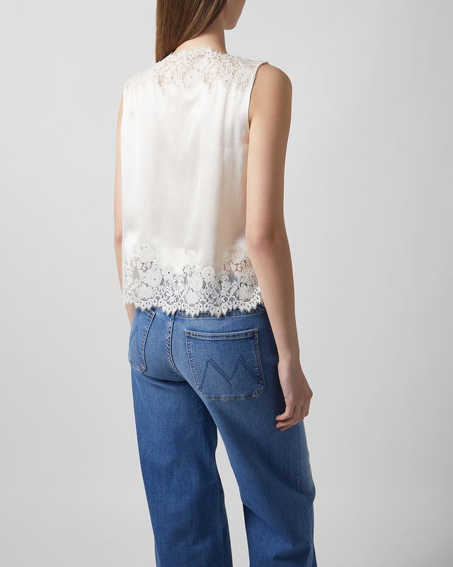 DÔEN Top Viviane  White XS