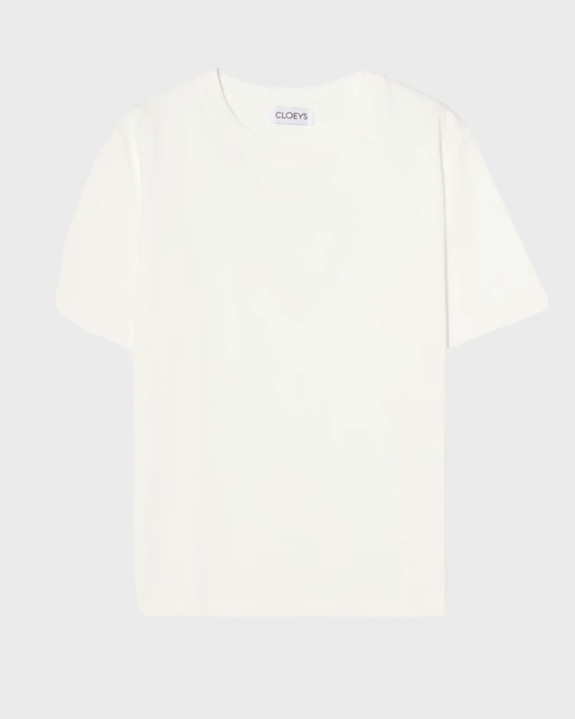 CLOEYS T-shirt Heart at Back Vit S