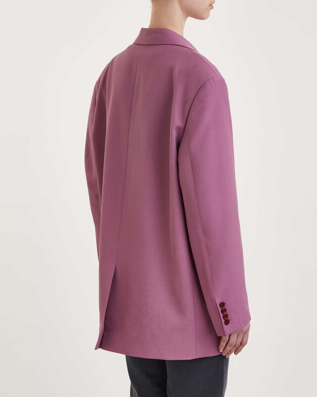 Acne Studios Blazer FN-WN-SUIT000401 Mörkrosa 40